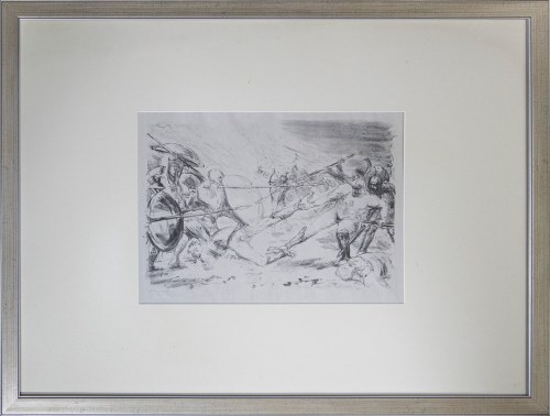 Hektors Kampf mit Ajax, 1921, Max Slevogt
