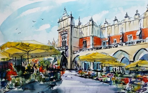 Kraków-Rynek, 2020r., Monika Borowicz