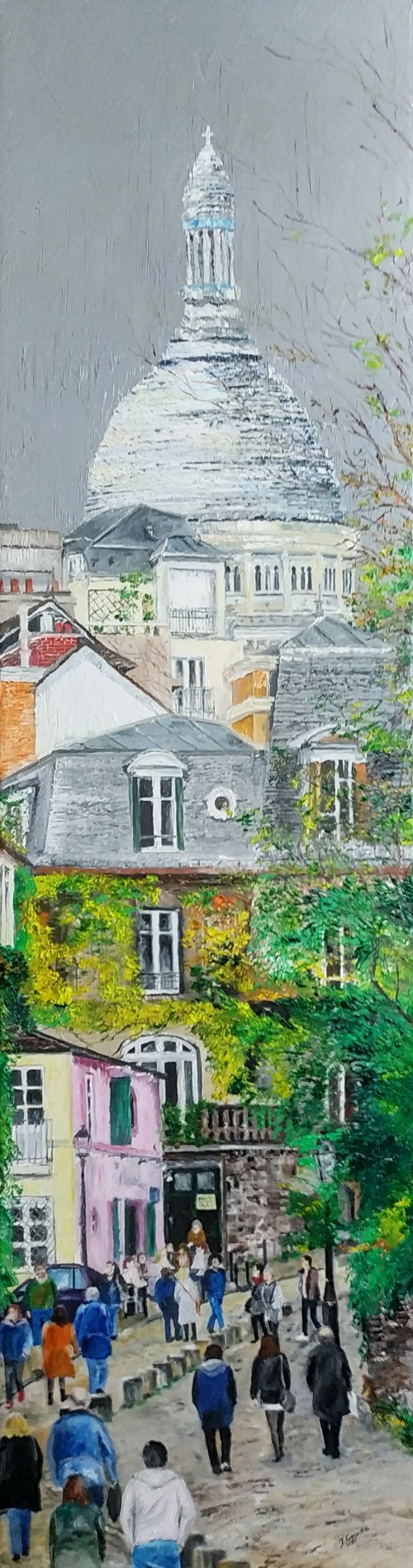 Paryż-Montmartre, 2020r., Justyna Kurowska