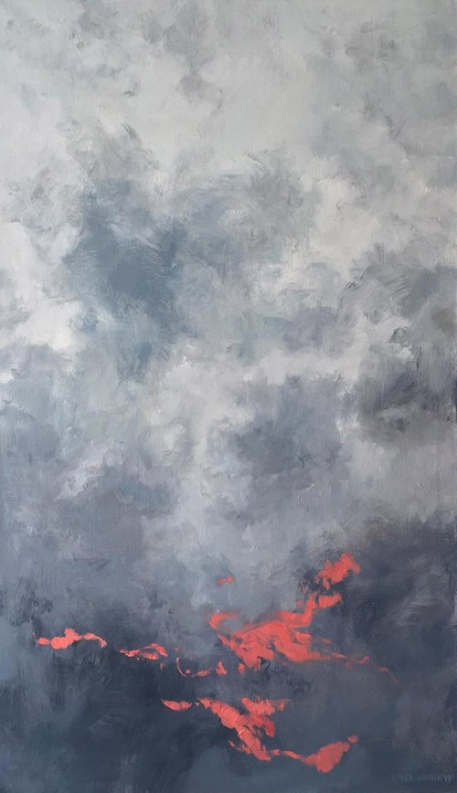 Pochmurne niebo 3, 2019, Lidia Wnuk