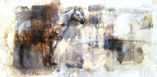(ur. 1979) "Studium konia", Paulina Mager