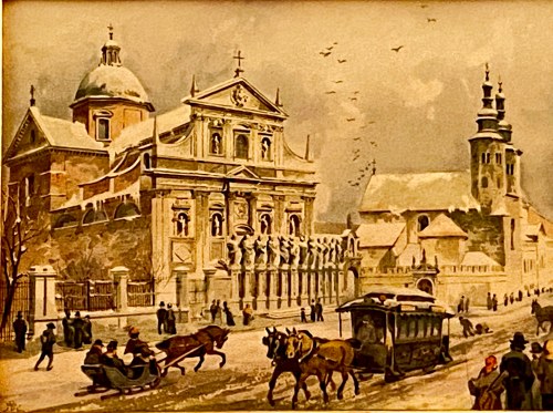 litografia barwna, Juliusz Kossak i Stanisław Tondos