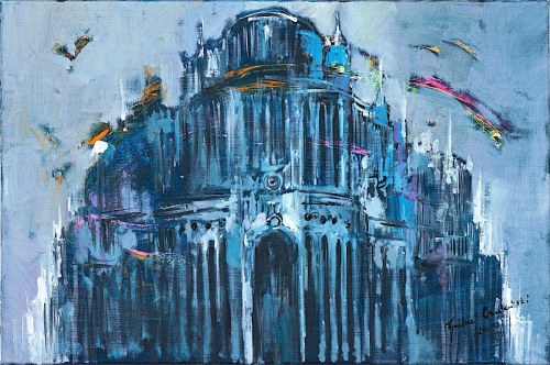 Zmierzch w St. Michael, 2010, Andrzej Gudański