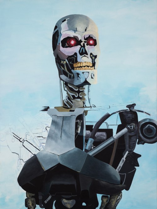 Portret Terminatora, 2020, Maciej Szczepański