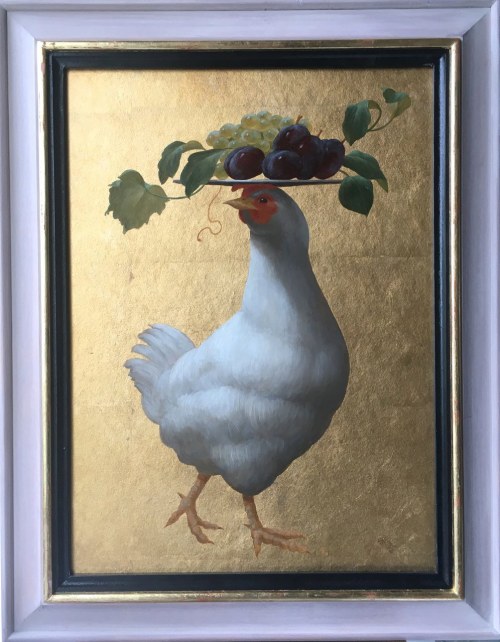 Groteska z kurą, 2018, Anna Kozłowska