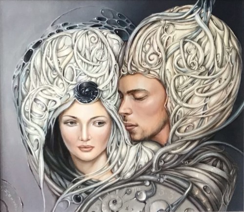 PRZEBACZENIE 71 x 66 cm, Anastazja Markowicz