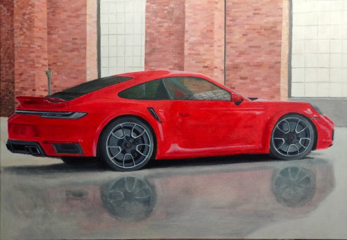No cóż, piękne cegły i 911, 2021, Piotr Grzechowski