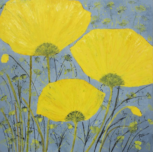 Żółte maki, 2019, Paulina Leszczyńska