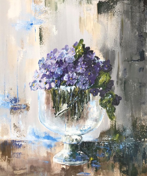 "Fiołki", Joanna Buniek
