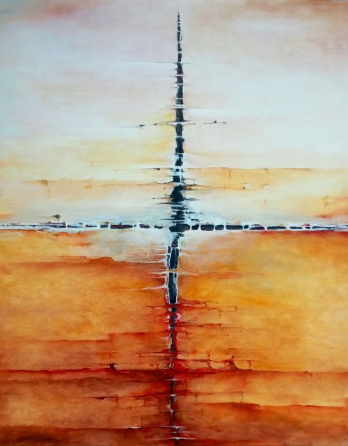 Stare płótno, 2021r., Adam Meler