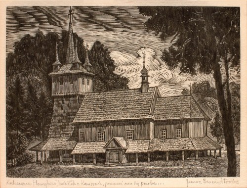 „Kościółek z Komorowic”, 1970, Janusz Benedyktowicz
