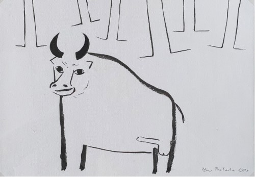 „Byk”, 2014, Zbigniew Bielawka