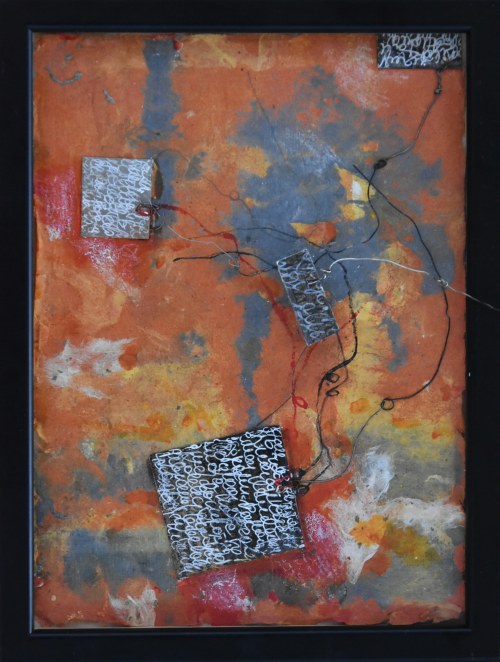 Z cyklu „Zawsze fragment”, 2017, Grażyna Brylewska