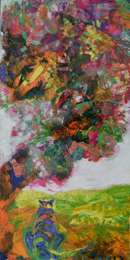 „Kwitnąca magnolia”, Urszula Chojkowska