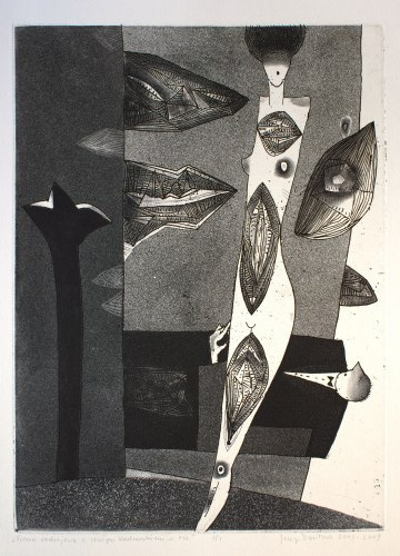 „Scena rodzajowa z czułym kochankiem w tle”, 2003-2009, Jerzy Dmitruk