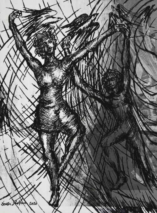 „Kompozycja II”, 2021, Stefan Dousa