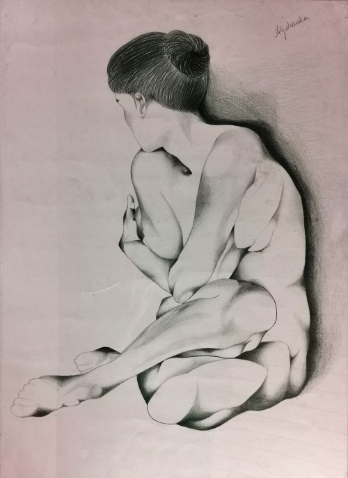 „Dama w zieleni”, 2015, Anna Golonka