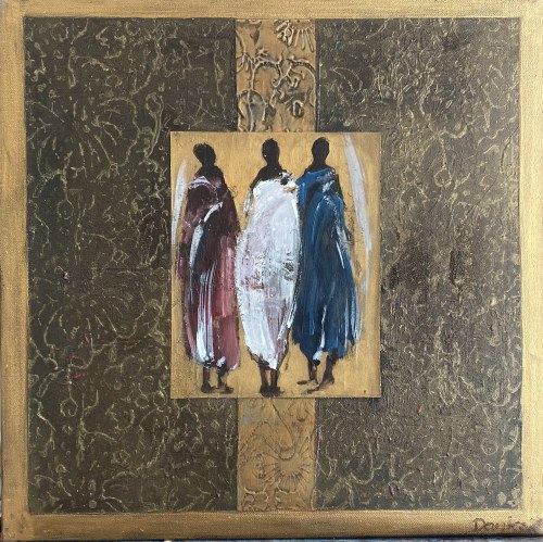 „Trzy złote kobiety”, 2010, Danuta Jaworska