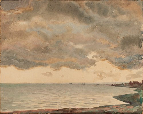 „Kużnica, chmury nad Zatoką”, 1960, Henryk Starzyński