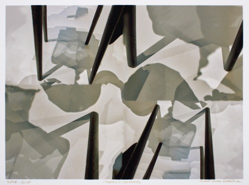 „Impresja z spotkania”, 2018, Jacek Maria Stokłosa