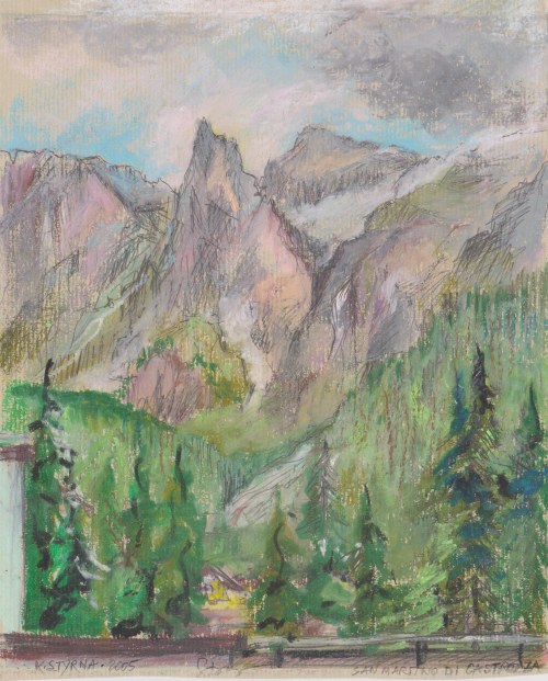 „San Martino di Castrozza” 1, 2005, Krystyna Styrna-Bartkowicz