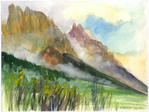 „San Martino di Castrozza” 3, 2005, Krystyna Styrna-Bartkowicz