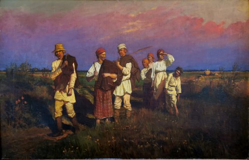 Powrót żniwiarzy, 1880, Zdzisław Jan Konopacki