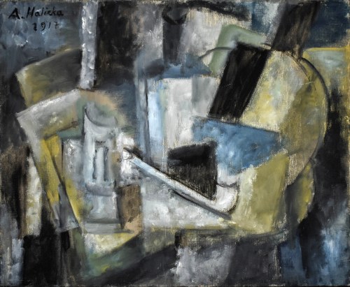 Martwa natura kubistyczna, 1917, Alicja Halicka