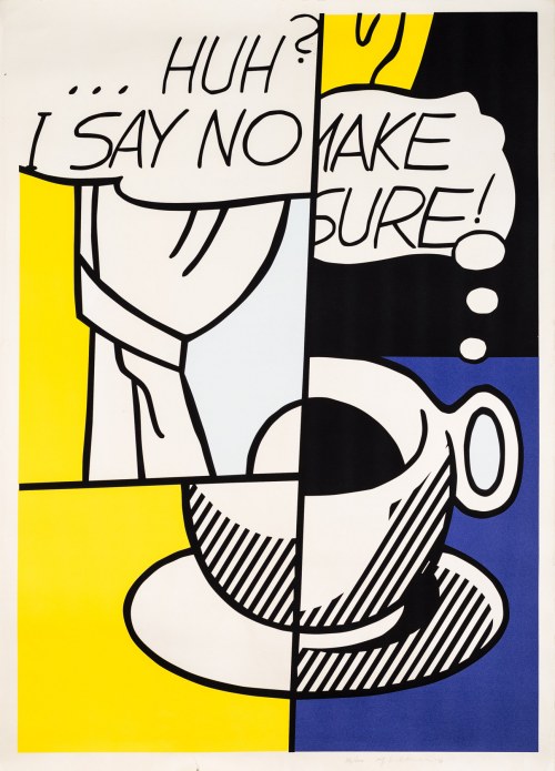 HUH?, 1976, Roy Lichtenstein