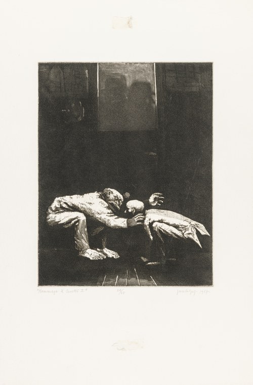 Hommage a E Canetti I-V, 1967, Jacek Gaj