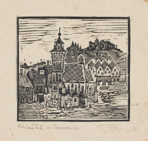 Kościółek [katedra] w Tarnowie, 1944, Stanisław Topfer