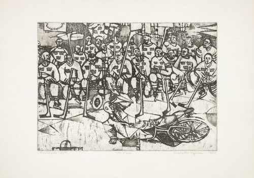 Rowerzysta XVa, 1964, Mieczysław Wejman