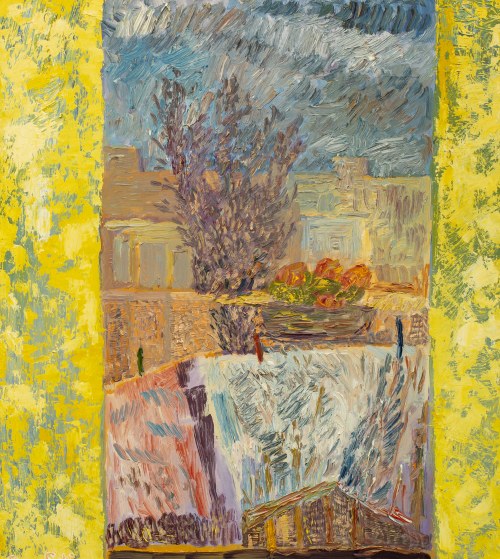 Balkon, 2019, Marek Czarnołęski