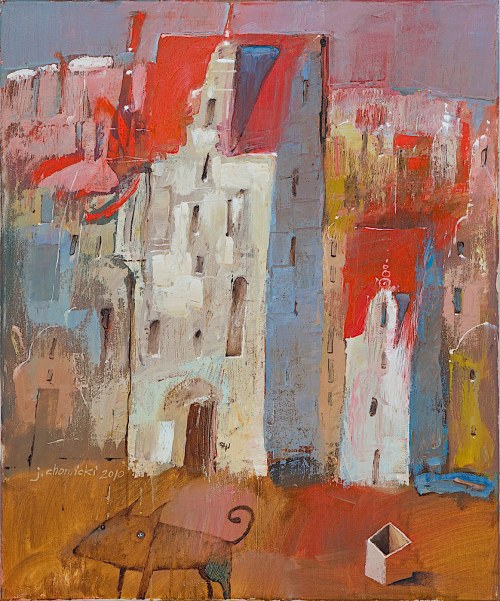 Spacer z psem, 2010, Jakub Chomicki