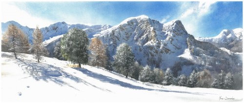 Dolomity, Val di Fassa, 2020, Michał Suffczyński