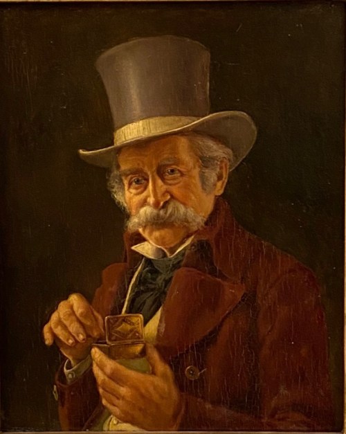''Pan z tabakierką'', Leopold Loeffler