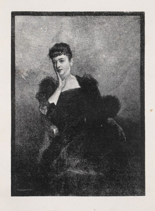 Portret damy, Józef Holewiński