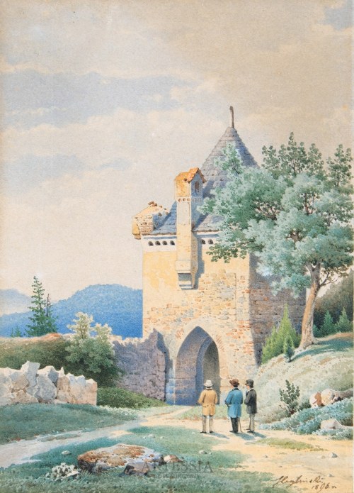 Miłośnicy starożytności, 1896, Julian Cegliński