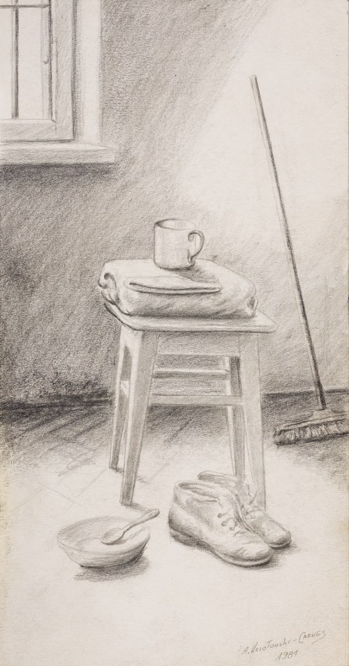 Martwa natura z kubkiem, 1981, Andrzej Wesołowski