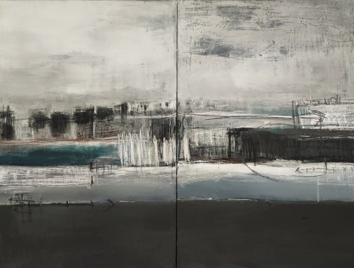 Division III, dyptyk, 2021, Dominika Surmacz