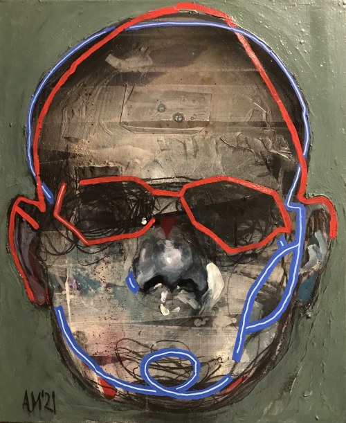 Maska czy twarz S428, 2021, Aleksandra Modzelewska