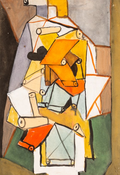 Kompozycja konstrukcyjna, 1948, Marek Włodarski