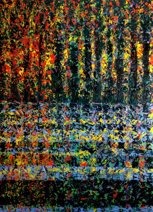 Jezioro w Kiersztanowie, 2011, Andrzej Fogtt