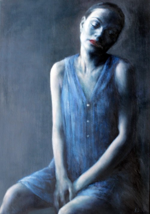 Rąbek czerwieni, 2021, Katarzyna Szydłowska