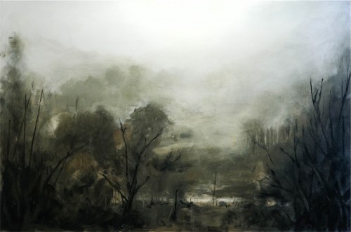 Mgła-widok z okna, 2018, Artur Endler