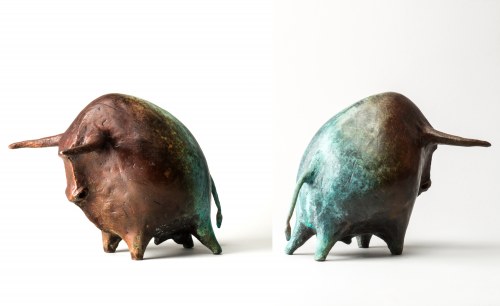 Bull from Lascaux, 2020, Bartłomiej Śnieciński