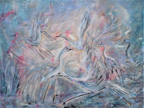 Żurawie, 2019, Anna Piórek