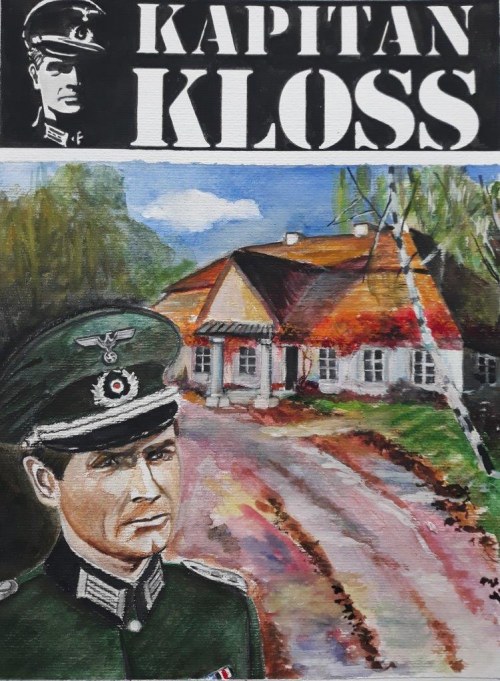 Okładka do komiksu ''KAPITAN KLOSS Łączniczka z Londynu" - projekt, Tomasz Włodarczyk