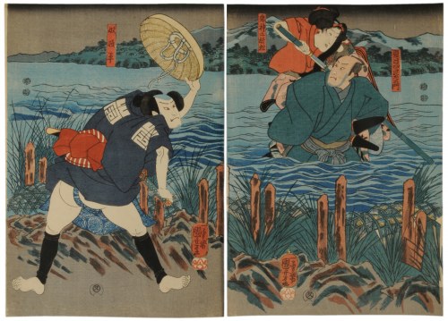 Bez tytułu, połowa XIX wieku, Utagawa Kuniyoshi