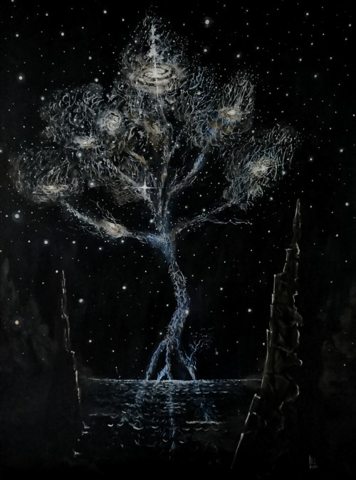 Drzewo Yggdrasil, 2020, Michał Lisowski